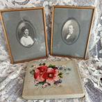 Grote antieke chocolade doos, inclusief foto's, Ophalen of Verzenden