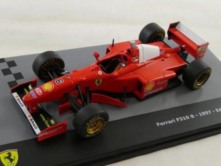 39567: Ferrari F310 B - Eddie Irvine - 1997 - Atlas 1:43, Hobby en Vrije tijd, Modelauto's | 1:43, Zo goed als nieuw, Auto, Overige merken
