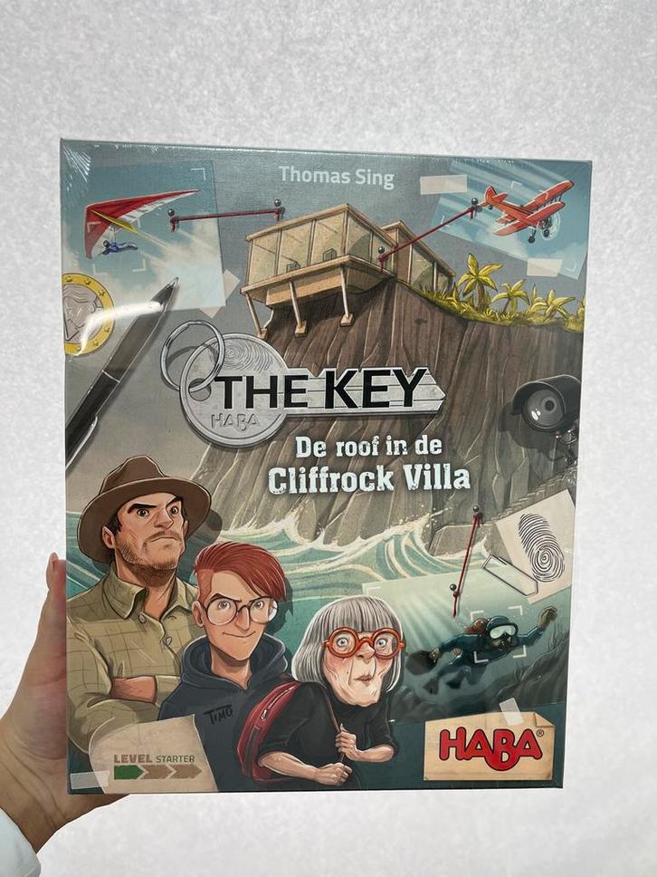 The Key: De roof in de Cliffrock Villa, Hobby en Vrije tijd, Gezelschapsspellen | Bordspellen, Nieuw, Een of twee spelers, Ophalen of Verzenden