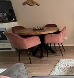 Roze eettafel stoelen, Huis en Inrichting, Ophalen of Verzenden