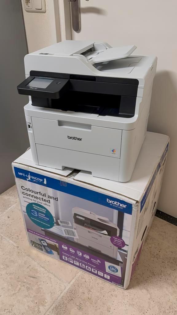 Brother MFC-L3760CDW, Computers en Software, Printers, Nieuw, All-in-one, LED-printer, Faxen, Kleur printen, Kopieren, Scannen
