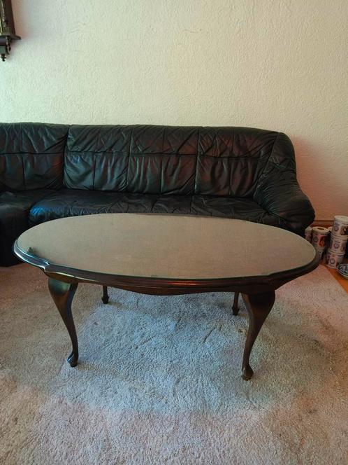 Barok houten salontafel, Huis en Inrichting, Tafels | Salontafels, Gebruikt, Minder dan 50 cm, 50 tot 100 cm, 100 tot 150 cm, Rechthoekig