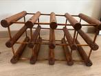 Vintage Wijnrek hout Richard Nissen, Ophalen of Verzenden, Gebruikt, Hout, Minder dan 50 cm