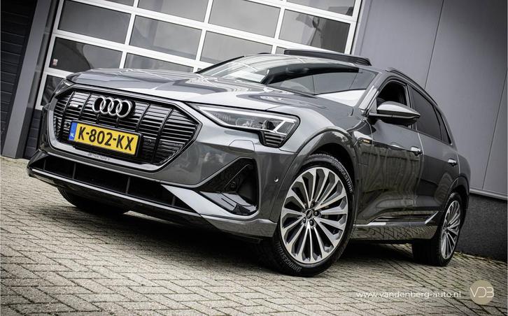 Audi e-tron 50 quattro 3x S-Line Pano 21inch Origineel NL, Auto's, Audi, Bedrijf, Te koop, e-tron, 4x4, ABS, Adaptive Cruise Control