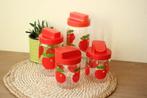 Retro bewaarpot appel gulf, Verzamelen, Ophalen of Verzenden, Huis en Inrichting