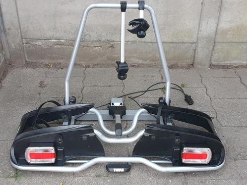 Fietsendrager Thule EP 916 Voor 2 E-bike's Kantelbaar, Auto diversen, Fietsendragers, Zo goed als nieuw, Trekhaakdrager, 2 fietsen