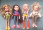The Bratz mode poppen MGA speelgoed 4 x pop, Ophalen of Verzenden, Gebruikt, Pop