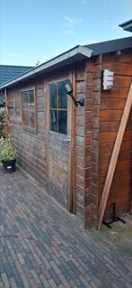 Tuinschuur met overkapping, Tuin en Terras, Overkappingen, Ophalen, Gebruikt, Overige typen