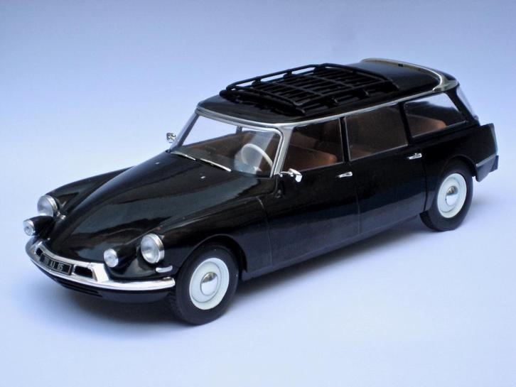 Citroen ID19 Break familiale 1958 Auto Vintage Hachette 1:24, Hobby en Vrije tijd, Modelauto's | 1:24, Nieuw, Auto, Overige merken
