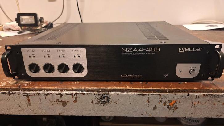 Te koop 2x Ecler NZA 4-400 netwerk versterker met DSP, Muziek en Instrumenten, Versterkers | Keyboard, Monitor en PA, 1000 watt of meer