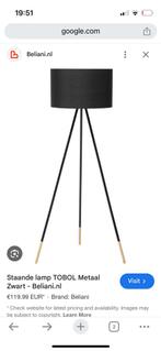 Beliani Tobol Vloerlamp Driepoot nieuw!, Ophalen of Verzenden, Nieuw