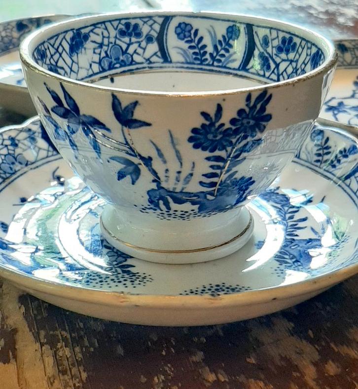 Lot aardewerk diversen Nankin Petrus Regout, Antiek en Kunst, Antiek | Keramiek en Aardewerk, Ophalen of Verzenden