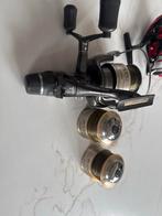 Shimano Baitrunner 8000 Molen met extra spoelen, Verzenden, Zo goed als nieuw, Molen