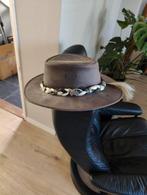 Stoere Horka Lederen Cowboyhoed Maat 60, Ophalen of Verzenden, Zo goed als nieuw