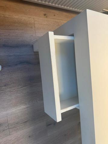 Gratis. Groot Massief Houten Bureau 220 cm met Laden - afbeelding 2
