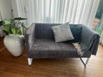 Ikea grijze tweepersoonsbankje Knopparp, Huis en Inrichting, Ophalen, Minder dan 75 cm, Tweepersoons, Zo goed als nieuw