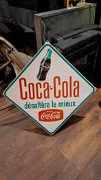 Vintage Coca Cola Reclamebord, Ophalen of Verzenden