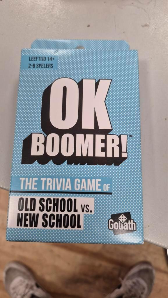OK Boomer! Trivia Kaartspel - Nieuw!, Hobby en Vrije tijd, Gezelschapsspellen | Bordspellen, Nieuw, Drie of vier spelers, Vijf spelers of meer
