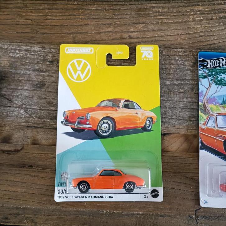 MATCHBOX 1962 VOLKSWAGEN KARMAN GHIA, Hobby en Vrije tijd, Modelauto's | Overige schalen, Nieuw, Auto, Ophalen of Verzenden
