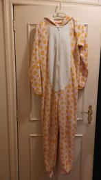 Leuke giraffe onesie - HEMA - Maat 158/164, Ophalen, Zo goed als nieuw, HEMA, Jongen of Meisje