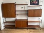 Omnia Vintage Wandsysteem Ernst Dieter Hilker, Huis en Inrichting, Kasten | Wandmeubels, Ophalen, 250 tot 300 cm, Metaal, 150 tot 200 cm