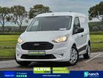 FORD TRANSIT CONNECT l1 navi 3 zits!, Auto's, Bestelauto's, 101 pk, Gebruikt, Euro 6, Wit