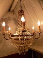 Hanglamp kroonluchter zakmodel antiek brocante vintage, Ophalen
