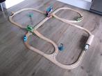 Houten Trein Set met Bruggen en Thomas de Trein Treinen, Ophalen of Verzenden, Gebruikt