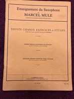 Trente grands exercises ou etudes, Marcel Mule, deel 1, Muziek en Instrumenten, Bladmuziek, Gebruikt, Klassiek, Ophalen of Verzenden