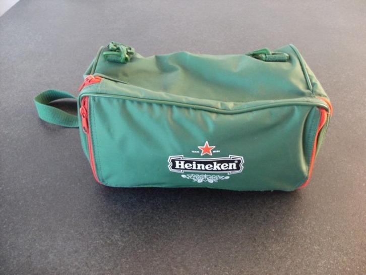Tas Heineken, koeltas en rugtas, Verzamelen, Biermerken, Zo goed als nieuw, Overige typen, Heineken, Ophalen of Verzenden