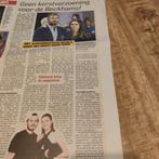 David en Victoria Beckham krantenartikel krantenknipsel, Ophalen of Verzenden, 1980 tot heden, Buitenland, Knipsel(s)