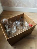 Doos vol speciaalbierglazen bierglazen diverse brouwerijen, Verzamelen, Glas en Borrelglaasjes, Ophalen, Zo goed als nieuw, Bierglas