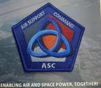 Patch embleem gezocht Air Support Command in blauw, Verzamelen, Militaria | Algemeen, Ophalen of Verzenden, Marine, Nederland