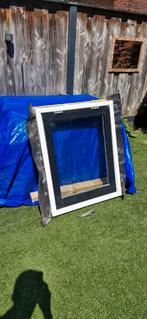 kozijn met uitzetraam 100x80 cm, Doe-het-zelf en Verbouw, Ophalen, Gebruikt, 80 tot 120 cm