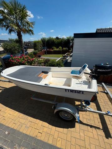 Leuke sanita 345 fishing mercury 4pk 4takt GEEN TRAILER! beschikbaar voor biedingen