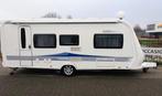 Hobby 540 KMFE, uniek 3 stapelbedden (6 pers.!), Caravans en Kamperen, Hobby, Koelkast, Bedrijf, Meer dan 6