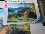1 x Ravensburger puzzel 1000 stukjes, Ophalen, 500 t/m 1500 stukjes, Zo goed als nieuw, Legpuzzel