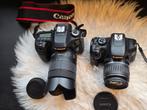 Canon 80D + 550D met lenzen - Wegens verhuizing!, Audio, Tv en Foto, Fotocamera's Digitaal, Spiegelreflex, Canon, Ophalen of Verzenden