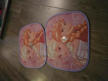 frozen elsa en Anna zonnenscherm auto 2x  beschikbaar voor biedingen