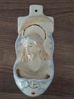Vintage Wijwaterbakje Jezus Christus, Ophalen of Verzenden