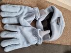 licht blauw dames set: muts en handschoenen, Ophalen of Verzenden, Gedragen, Maat 38/40 (M), Muts