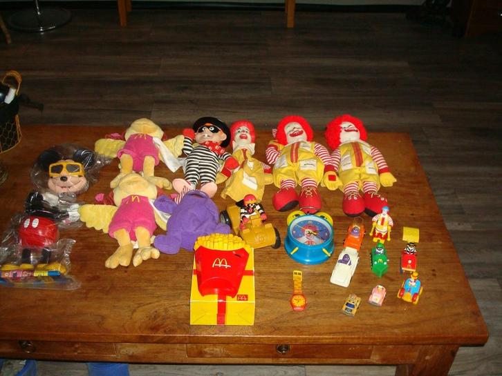 OUDE MAC DONALDS SPULLEN, Verzamelen, Poppetjes en Figuurtjes, Gebruikt, Ophalen of Verzenden