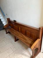 Antieke Kerkbank - Massief Hout, Ophalen