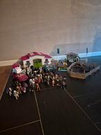 Schleich paarden set met veel accessoires, Ophalen, Zo goed als nieuw, Poppenhuis