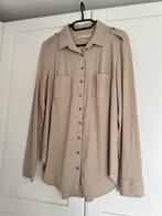 Studio anneloes poppy blouse L zandkleur travelstof, Kleding | Dames, Blouses en Tunieken, Beige, Maat 42/44 (L), Ophalen of Verzenden