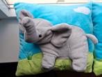 Olifant en zebra kussen, Ophalen of Verzenden, Zo goed als nieuw, Olifant