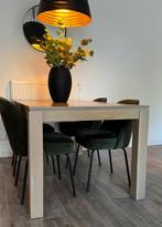 Houten eetkamertafel tafel hout natuur interieur, Huis en Inrichting, Tafels | Eettafels, Ophalen, Gebruikt, 200 cm of meer, 50 tot 100 cm