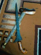 Antieke Keris Brojol Pamor Ombak Segoro Gayaman Solo SVD38, Verzenden