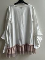 RELISH losvallende top met tule mt L, Maat 38/40 (M), Italie, -, Verzenden