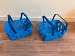 Te koop: 2x midi Albert Heijn boodschappenmandjes, Ophalen of Verzenden, Zo goed als nieuw, Kunststof, Speelkeuken-accessoire